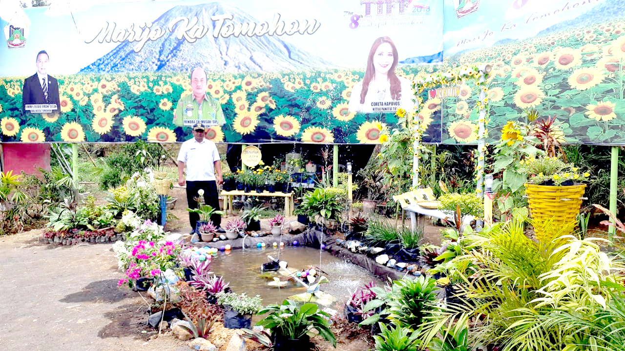 Pukau Ratusan Pengunjung, Taman Kelurahan Kinilow Bakal Dipertahankan